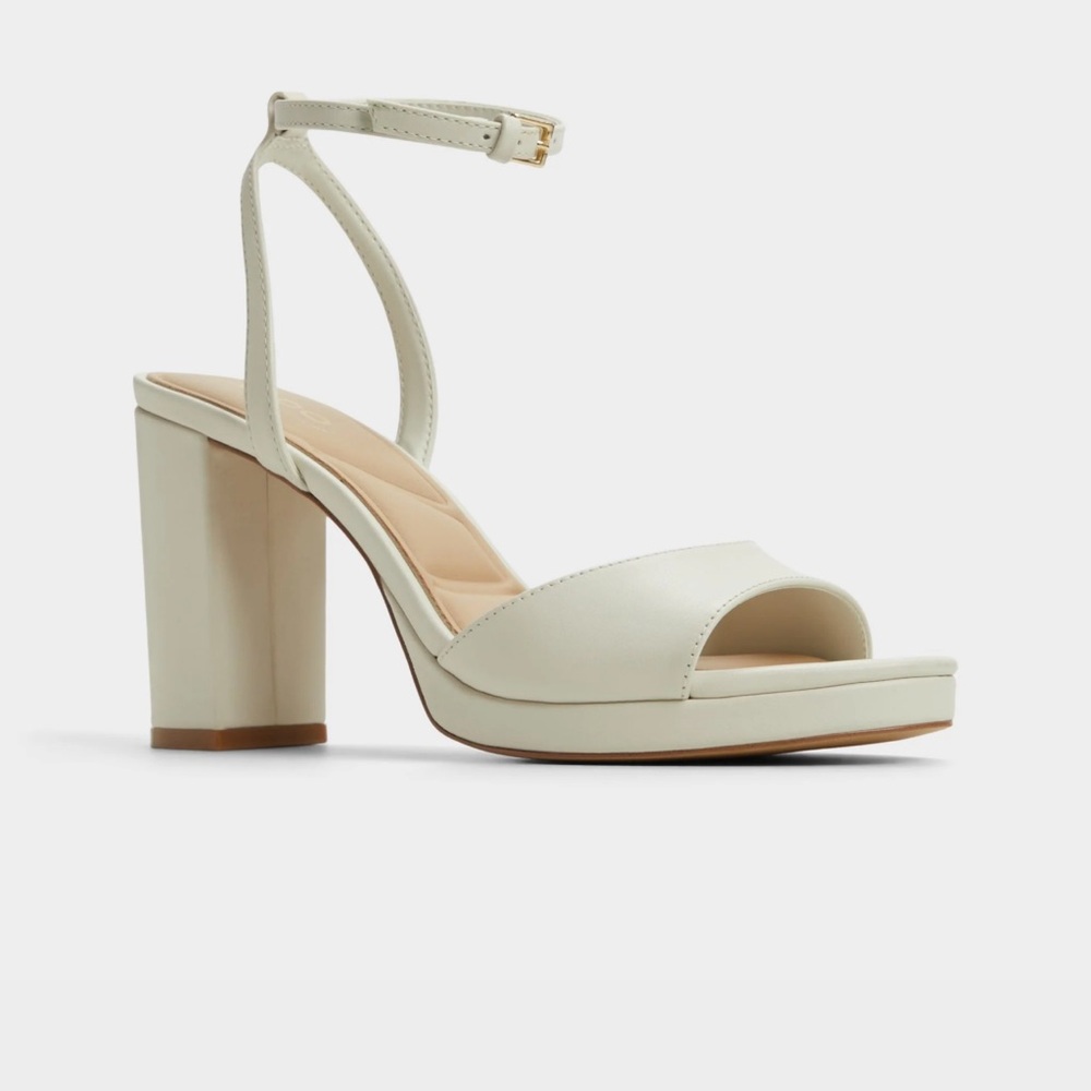 Brand New White Aldo Heels